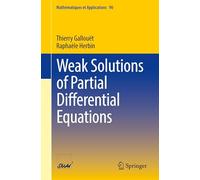 Weak Solutions of Partial Differential Equations