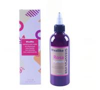 Wealike Pigments de couleur pour plâtre pour moulage 150 ml- Rose | haute pigmentation à base d'eau, pour plâtre, ciment,grand volume et durable,Idéal pour l'artisanat artisanal
