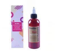 Wealike pigments de couleur pour plâtre pour moulage 150 ml- Rouge | haute pigmentation à base d'eau, pour plâtre, ciment,grand volume et durable,Idéal pour l'artisanat artisanal