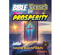 Wealth & Prosperity Bible Verse Jumbo Coloring Book for Adults (Volume 1): 60 Inspirational NLT Scriptures with Intricate Designs for Christian Meditation, Relaxation & Creativity