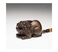 Wealth Prosperity Statue Feng Shui Decoration Pixiu Statue Decoration Pure Copper Craft Ornaments for Your Living Room Office Housewarming Gifts Send to Friend Gift Feng Shui Statues