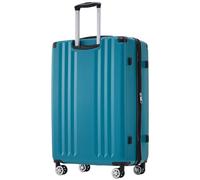 WEALTHOUSE Ensemble de valises avec cadre solide, poignée rembourrée, soufflet, poche en filet, roues souples, clip intermédiaire, structure de protection, sécurité des chiffres TSA, aide au transport