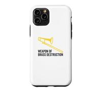 Weapon of Brass Destruction Drôle Trombone Player Musique Coque pour iPhone 11 Pro
