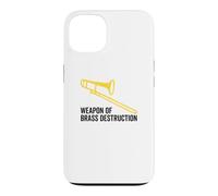 Weapon of Brass Destruction Drôle Trombone Player Musique Coque pour iPhone 13
