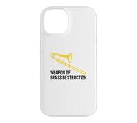 Weapon of Brass Destruction Drôle Trombone Player Musique Coque pour iPhone 14