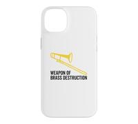 Weapon of Brass Destruction Drôle Trombone Player Musique Coque pour iPhone 14 Plus