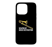 Weapon of Brass Destruction Drôle Trombone Player Musique Coque pour iPhone 15 Pro Max