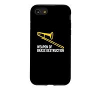 Weapon of Brass Destruction Drôle Trombone Player Musique Coque pour iPhone SE (2020) / 7/8
