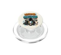 Weapons of Mass Percussion Batterie de Batteur Motif crâne Graffiti PopSockets PopGrip pour MagSafe