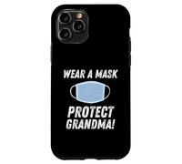 Wear A Mask Protect Grand - Gift for Grandchildren Coque pour iPhone 11 Pro
