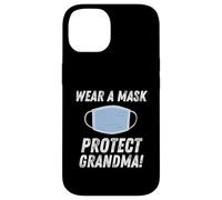 Wear A Mask Protect Grand - Gift for Grandchildren Coque pour iPhone 14