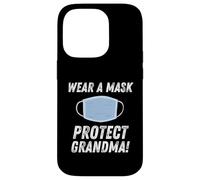 Wear A Mask Protect Grand - Gift for Grandchildren Coque pour iPhone 14 Pro