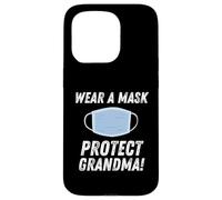 Wear A Mask Protect Grand - Gift for Grandchildren Coque pour iPhone 15 Pro