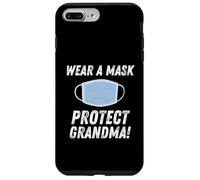 Wear A Mask Protect Grand - Gift for Grandchildren Coque pour iPhone 7 Plus/8 Plus