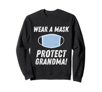 Wear A Mask Protect Grand - Gift for Grandchildren Sweatshirt