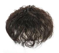 Wear and Go Glueless Complément capillaire bouclé de 10 cm, postiche volumineux à clipser, extension fine for le haut de la tête.(4#)