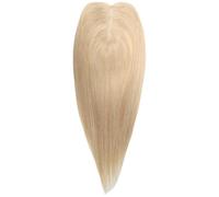 Wear and Go Glueless Compléments capillaires Remy lisses 11x12 cm avec clips, extensions blondes à base de dentelle for femmes(8-613,10 Inch)