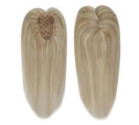 Wear and Go Glueless Extensions de cheveux humains Toppee à clips, base soie, 3 x 5 pouces, for femmes.(P18 613,14 inch)