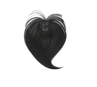 Wear and Go Glueless Topper de cheveux de 10 pouces avec pince à frange, couverture 3D à 360 ° for femmes avec cheveux clairsemés for un usage quotidien(SFK007-5)