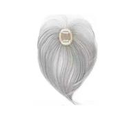 Wear and Go Glueless Topper de cheveux de 10 pouces avec pince à frange, couverture 3D à 360 ° for femmes avec cheveux clairsemés for un usage quotidien(SFK007-2)