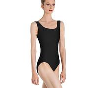 Wear Moi Cabriole Justaucorps en microfibre et élasthanne pour femme, noir, Taille XS
