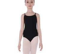 Wear Moi Concerto Justaucorps en microfibre et élasthanne pour fille, noir, Age 12-14