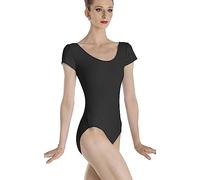 Wear Moi Opera Justaucorps en coton et élasthanne pour femme, noir, taille XS
