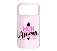 Wear Mon Amour Cool French Expression Citations Graphic Designs Coque pour iPhone 17 Pro Max