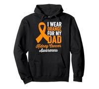 Wear Orange for Dad Soutien du Mois de Sensibilisation au Cancer du Rein Sweat à Capuche