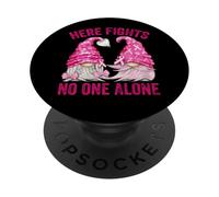 Wear Pink for Breast Cancer Awareness with Cute GNOME PopSockets PopGrip Adhésif