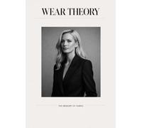 Wear Theory: Decorative Faux Fashion Magazine Prop for Coffee Table Decor, Photography Styling & Home Staging