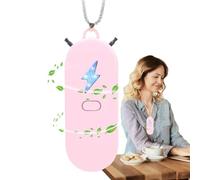 Wearable Air Purifier, Air Ionizer Necklace, Negative Ion Generator Filter, Ideal for Removing Odors, Car, Kitchen, Outdoor Sports, Travel, Party and Everyday Use