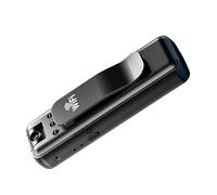 Wearable Camera Recorder, Body Clip Camcorder, Portable Video Device, Interactive High Resolution Lens, Black, Responsive Lightweight Compact Build, Ideal for Law Enforcement, Travel, Outdoor Use