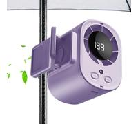 Wearable Cooling Fan System, Clip On Airflow Device, Rechargeable Quiet Breeze Unit, Multi Speed Portable Mini Fan, Neck Waist Table Use Support, Bedroom Office Travel Camping Beach Picnic Summer Cool
