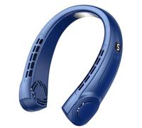 Wearable Fan | 5 Speeds USB Rechargeable Digital Display | Hands Free