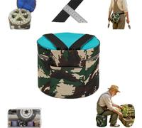 Wearable Garden Stool,Foam Gardening Seat with Carrying Strap | Gardening Stool Bench Seat Chair for Seniors,Portable Fishing Stool Anti-Collapse Stools for Weeding,Fishing,Camping