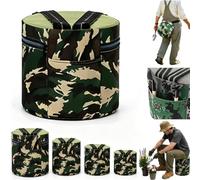Wearable Garden Stool,Portable Wearable Gardening Stool，7.1in/18cm