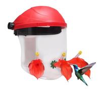 Wearable Hummingbird Feeder Haut-parleur mains libres avec design de port | Mangeoire à oiseaux d'extérieur pour jardin et terrasse | Alimentation unique pour observation de gros plan des oiseaux
