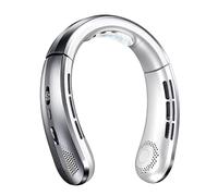 Wearable Neck Fan - 100 Speed Rechargeable Hands Free Cooling Device
