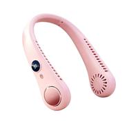 Wearable Neck Fan Five Speed Quiet Hands Free Cooling Appliance