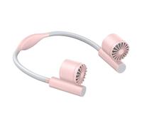 Wearable Neck Fan - USB Rechargeable 90 Degree Adjustable, Personal Cooling Fan With 3 Speeds | For Summer Indoor Outdoor Home Office School Travel Walking Commuting Use, Personal Fans, Cooling Device