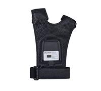 Wearable Scanner 1D Trigger Barcode Scanner IP65 Touch Scanning NFC Support Multi-Language for Warehouse, Management System, Manufacturing, Shipping, Picking, and Tough environments (Black-1)