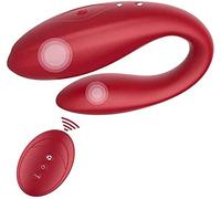 Wearable Vibrer Jouet Vǐbromasséur, Massagér pour la Stimulation du Clitóris et Point G,Deux Moteurs et Modes de Vibration, Vǐbratéur avec Télécommande Butterfly Vǐbromasséurs Vagǐnal Masséur J7