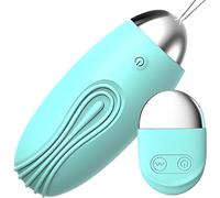 Wearable Vibrer Jouet Vîbrómàsséur pour Femme avec Telecommandé a Distance,ôèuf Vibrànt Sans Fil avec Modes,Godèmichèt Clîtorîdîèn Puissant,Sêxtôysè Silencieux,14 modes