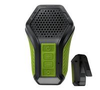 Wearable Wireless Speaker - Music Player for Outdoor Enthusiasts | Lightweight Portable Led Pocket Speaker, Sweat-Resistant with Operations, Fitness Running Jogging Hiking Travel, 4.6x7.6x3.6cm Green