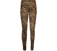 WearAll - Animal Aztec crâne imprimé Long Leggings - Léopard - 40-42