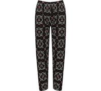 WearAll Pantalon intégral à imprimé floral pour femme, taille élastique 36 à 46, 48