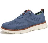Wearbreeze Men’s Business Casual Oxford Sneakers Breeze Shoes for Men Work Travel Daily Commute (Sky-Blue,EU_39)