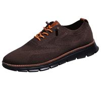 Wearbreeze Shoes for Men, Business Casual Oxford Sneakers Breathable Knit Mesh Upper for Stay Cool and Comfortable (Style_#04,EU_#41)