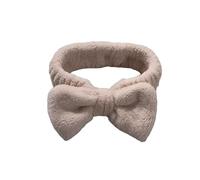 Weardear Bandeau en Flanelle pour Femme Pour les Soins du Visage et le Sportélastique Rose-Z3 M